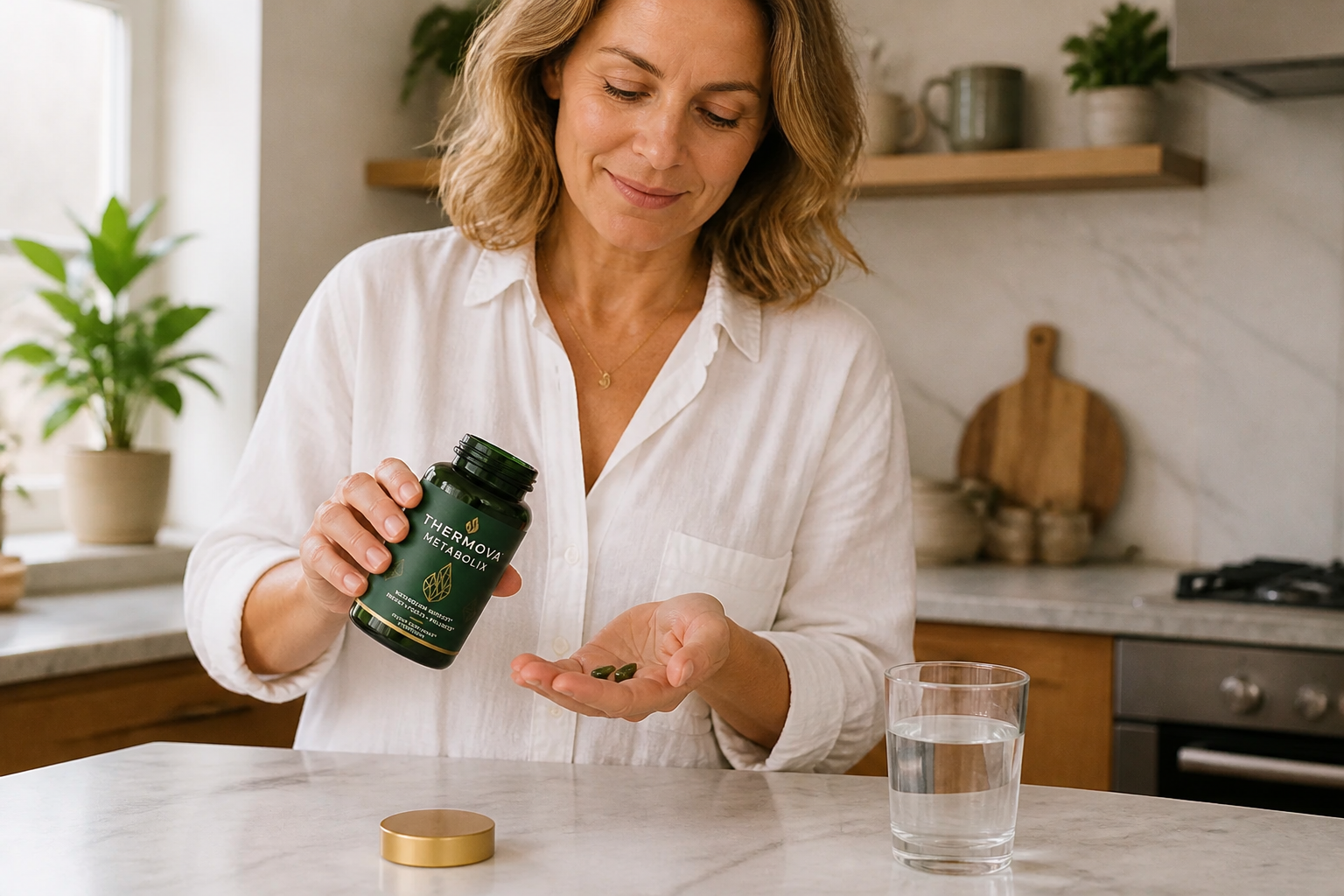 Morning wellness routine with Thermova Metabolix